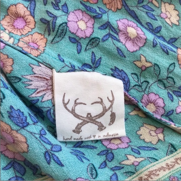 OG Folktown Boho Midi Dress - Picture 11 of 12